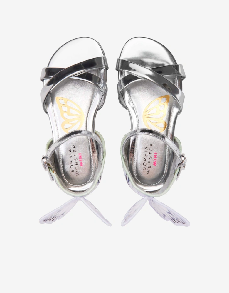 Girls Chiara Sandals in Silver