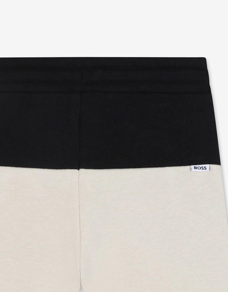 BOSS Baby Boys Colourblock Shorts in Black