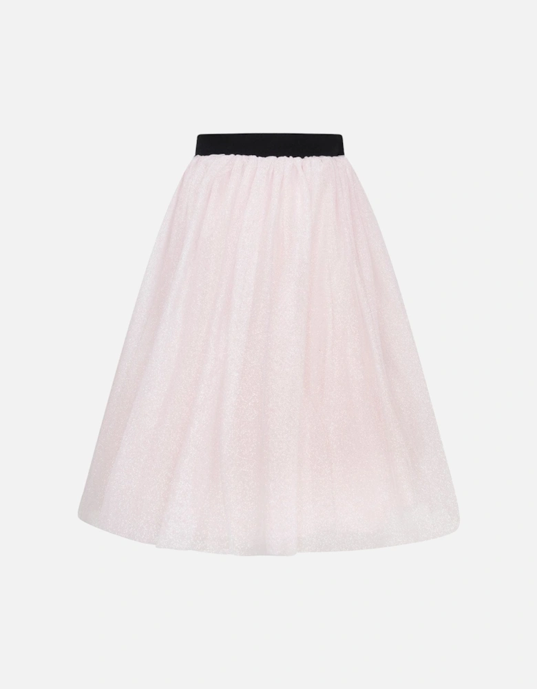 Girls Shimmer Tulle Skirt
