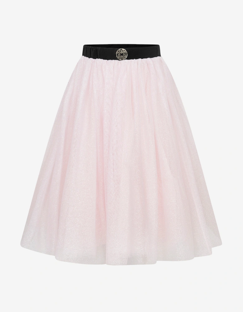 Girls Shimmer Tulle Skirt