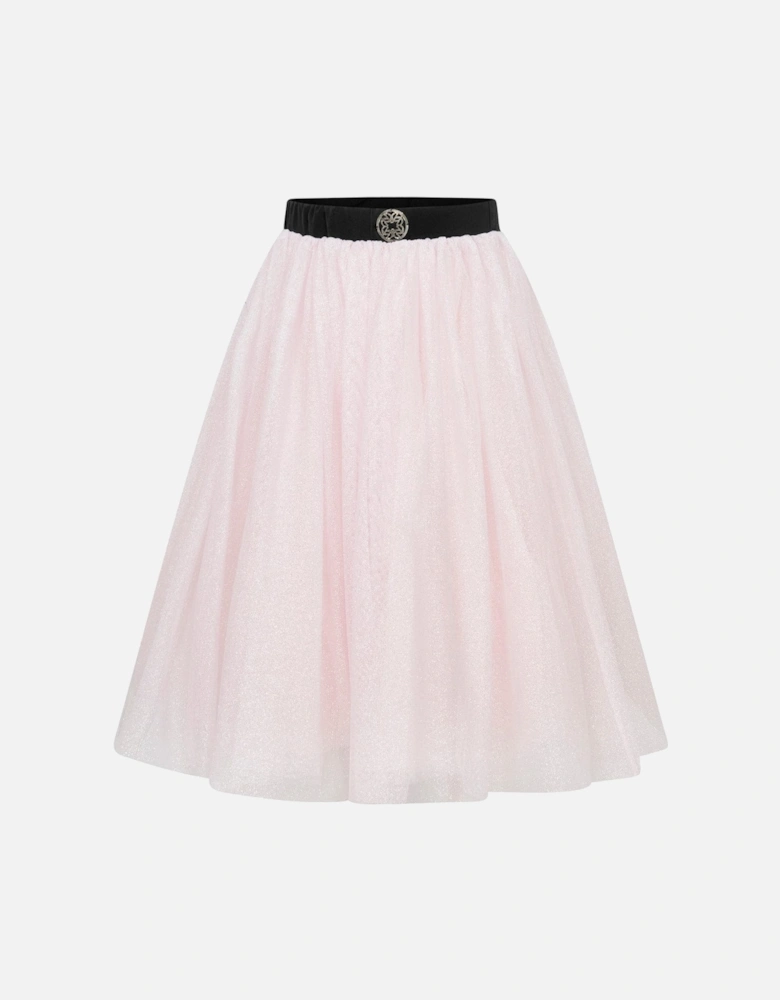 Girls Shimmer Tulle Skirt