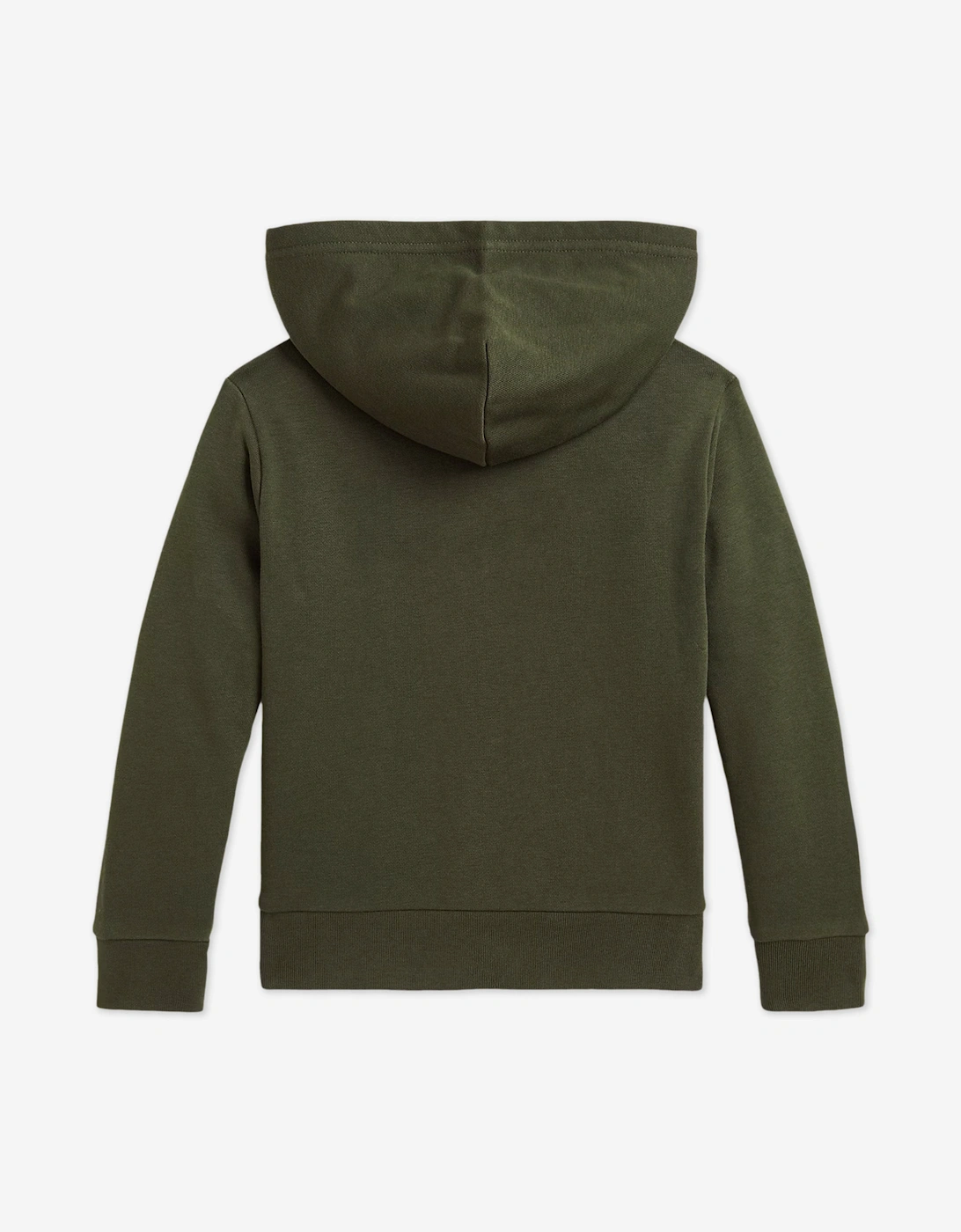 Boys Polo Hoodie in Green