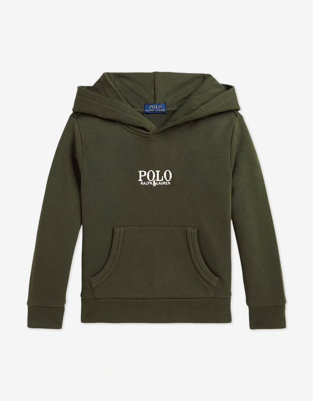 Boys Polo Hoodie in Green, 5 of 4