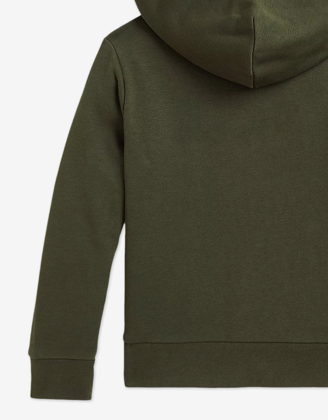 Boys Polo Hoodie in Green