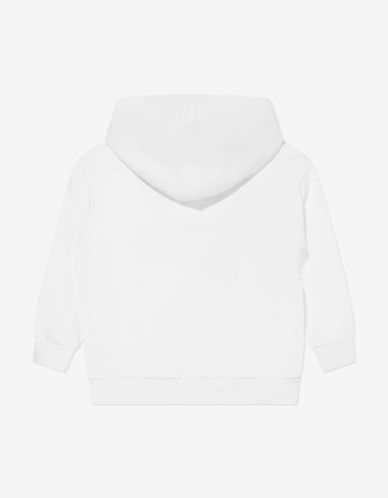 Girls Logo Hoodie in Ivory