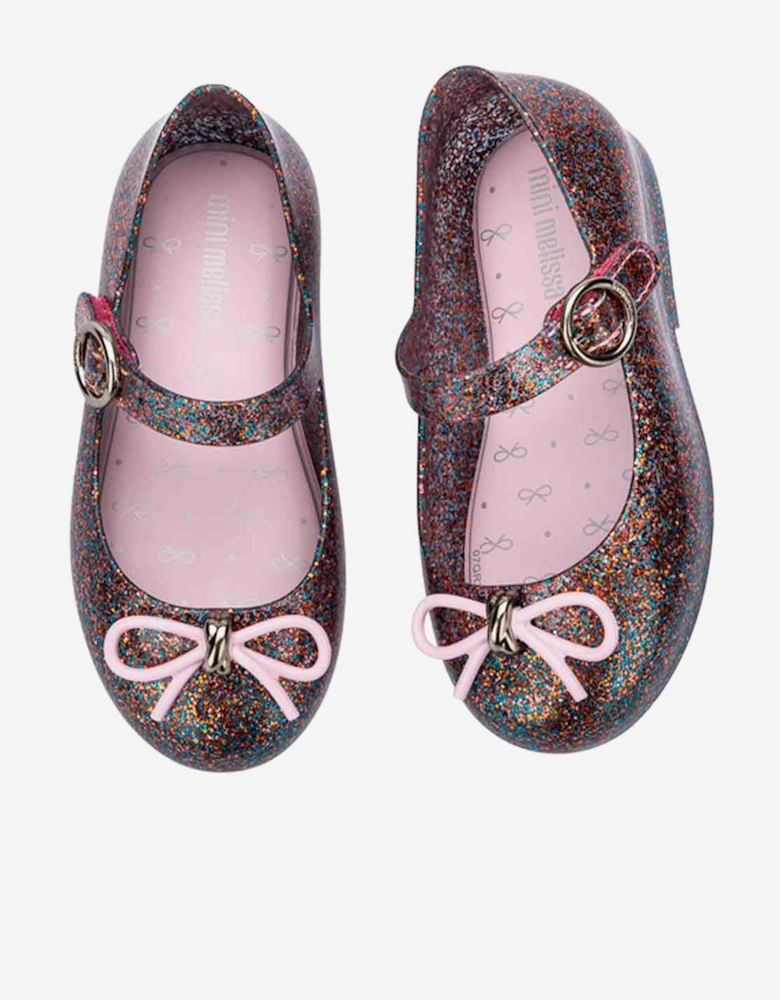 Girls Sweet Love Ballerinas in Multicolour