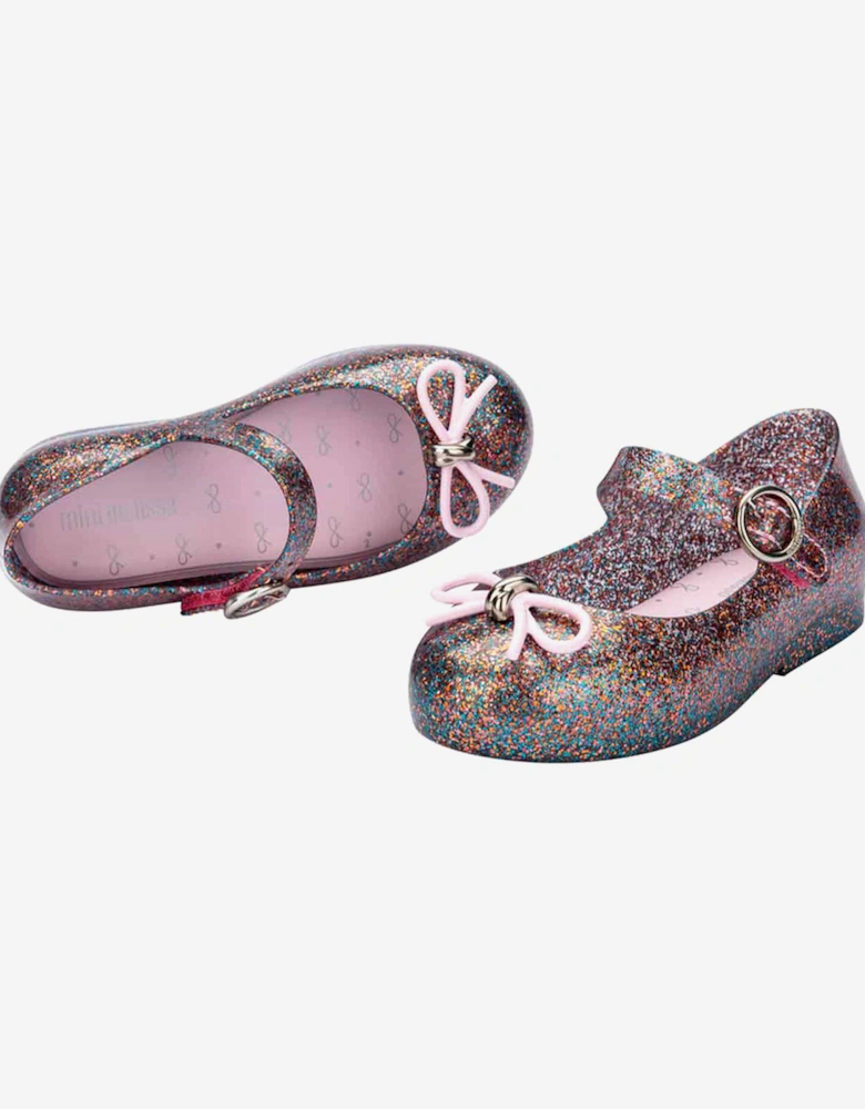 Girls Sweet Love Ballerinas in Multicolour