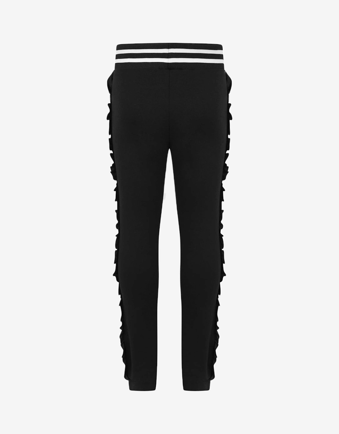 Enfant Girls Joggers - Cotton Frilly Trim Joggers