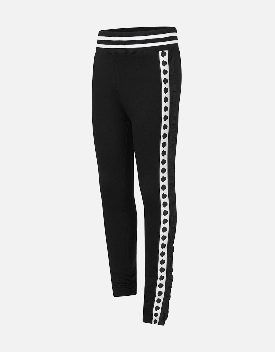 Enfant Girls Joggers - Cotton Frilly Trim Joggers