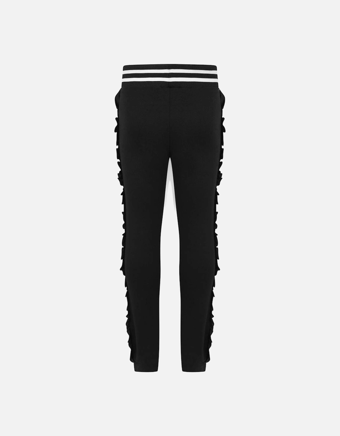 Enfant Girls Joggers - Cotton Frilly Trim Joggers