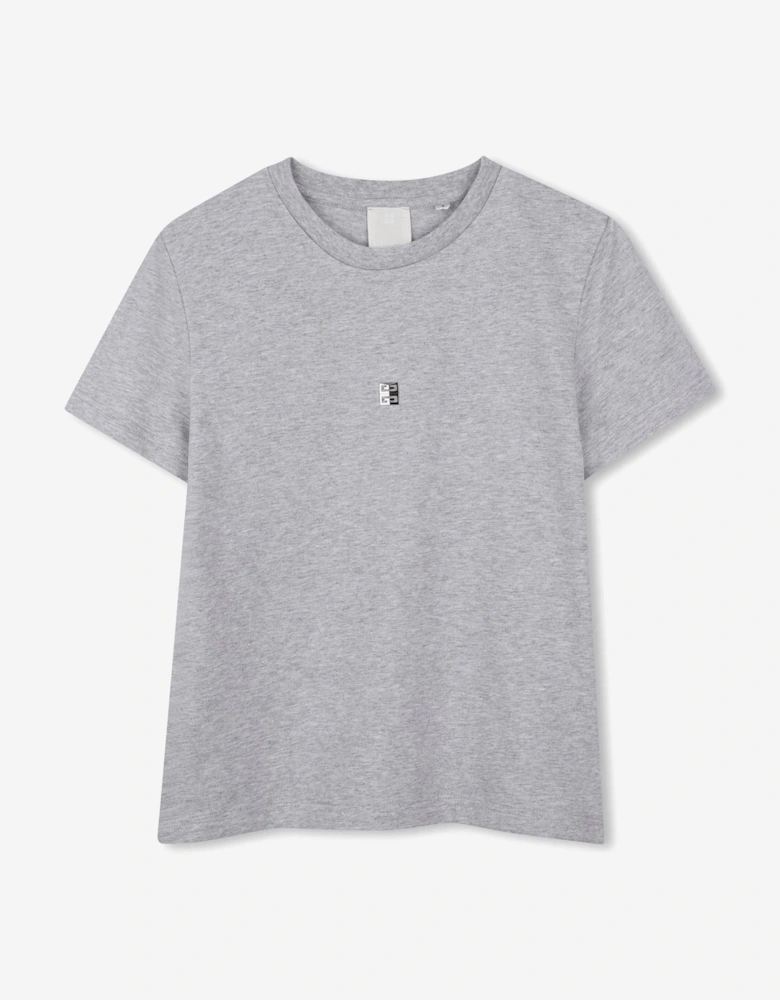Boys Logo T-Shirt in Grey