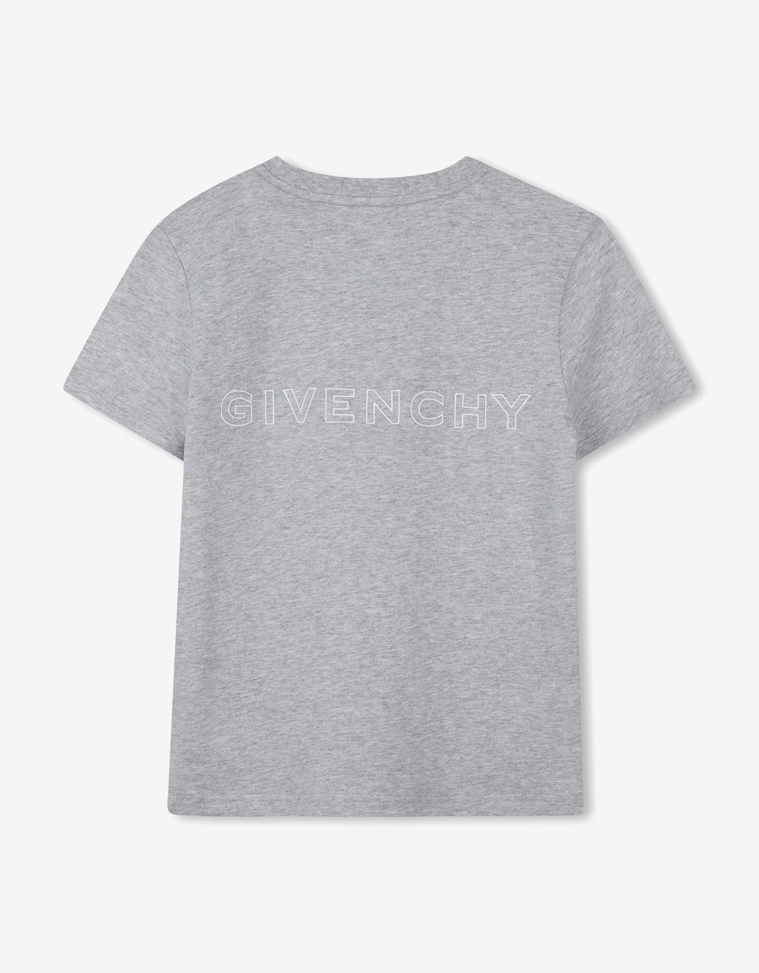 Boys Logo T-Shirt in Grey