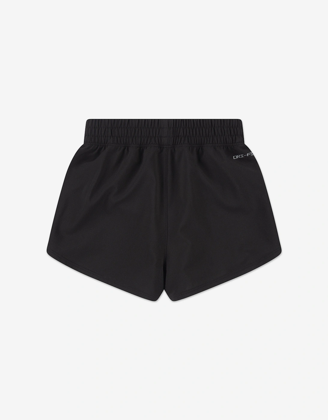 Girls Dri-Fit One Woven High Rise Shorts in Black