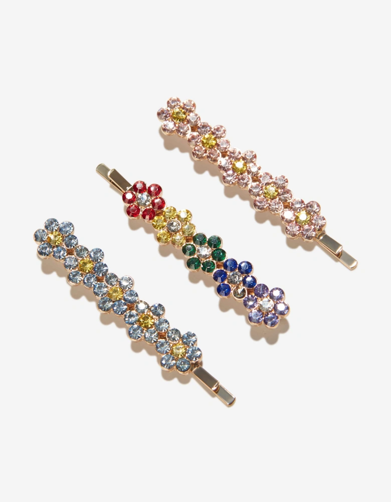 Girls Cloud Watching Hair Pin Set in Multicolour