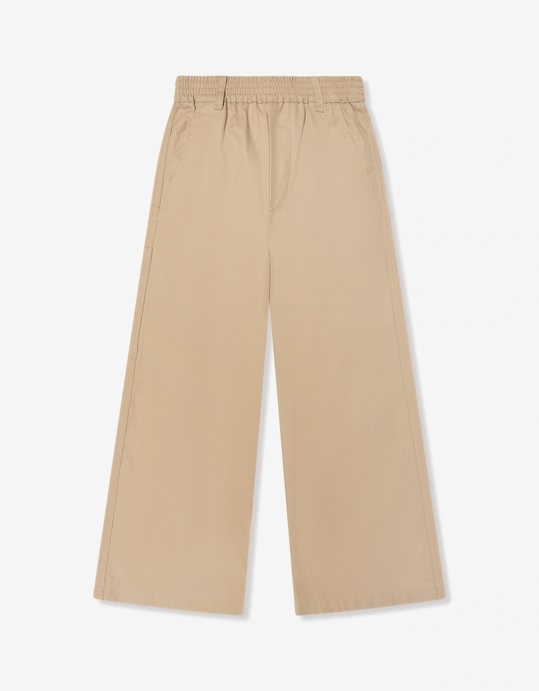 MM6 Kids Culotte Trousers in Beige, 6 of 5