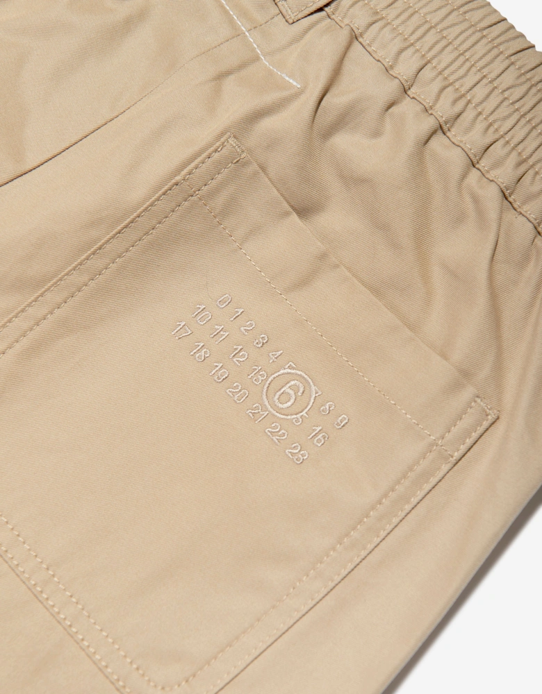 MM6 Kids Culotte Trousers in Beige