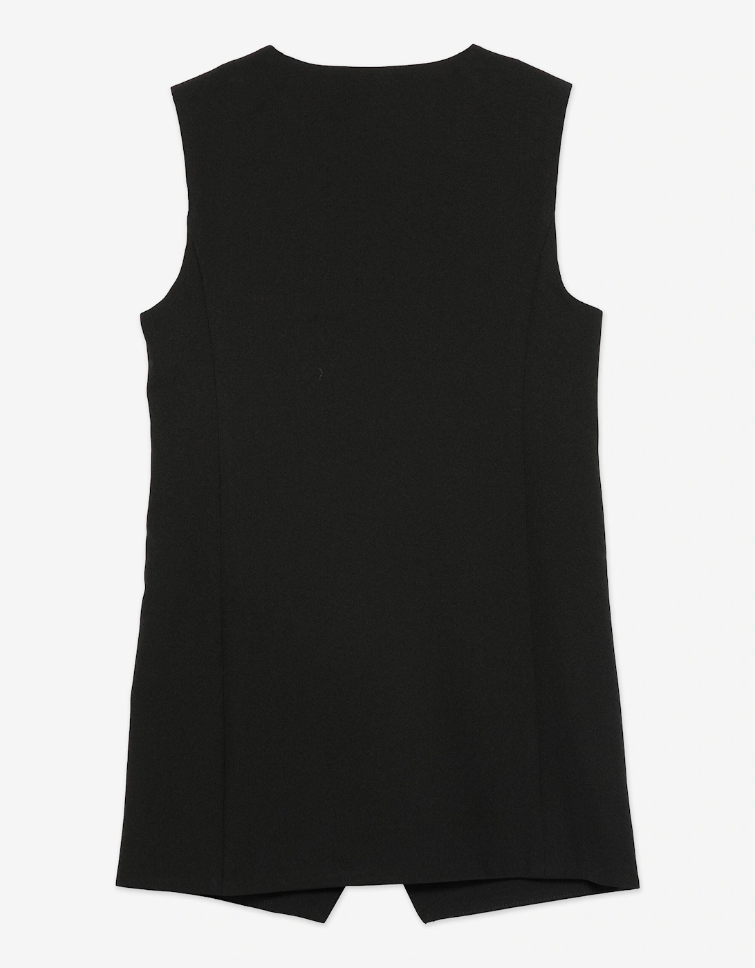 Girls Smiley Face Dress in Black