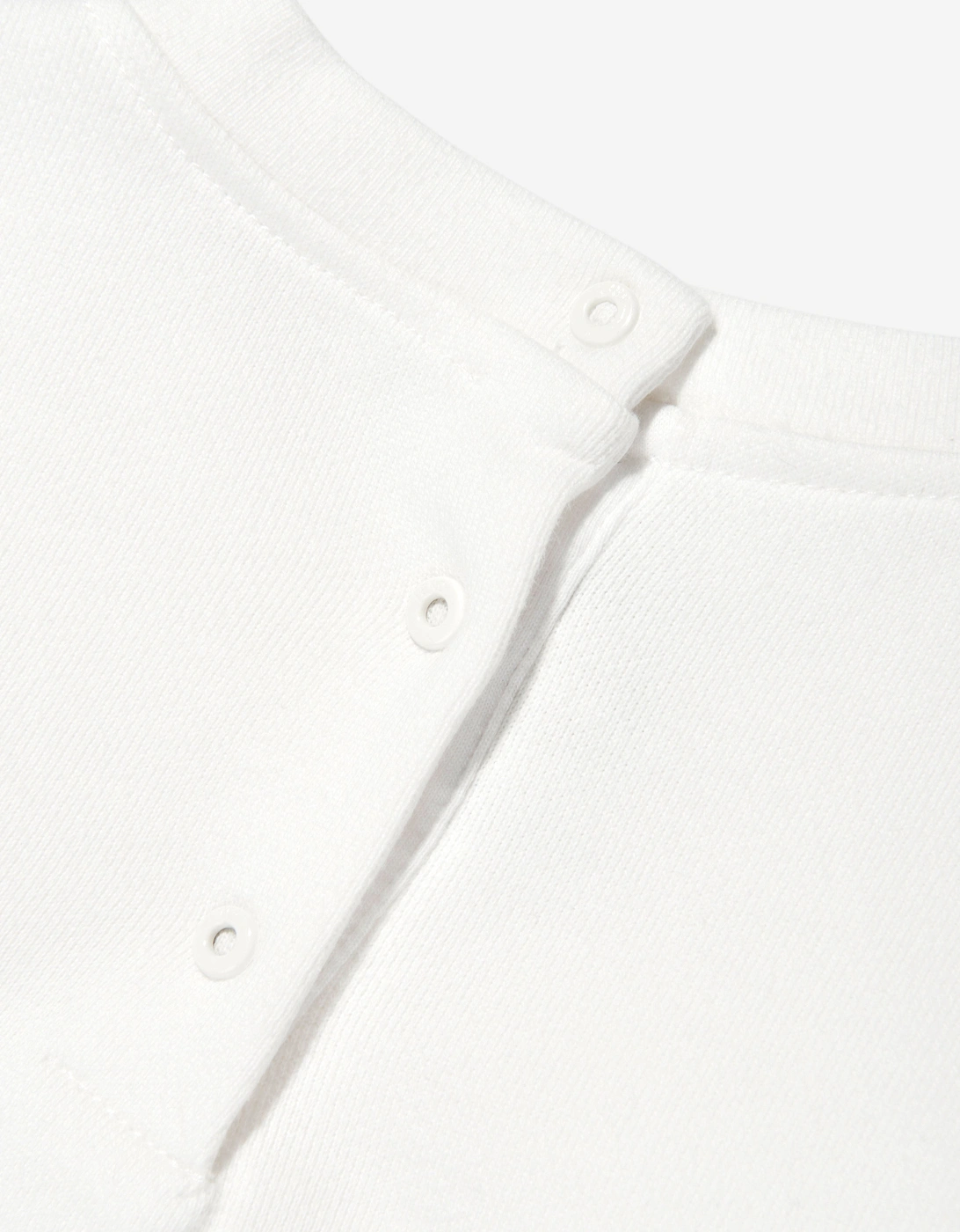 Baby Girls Logo Sweatshirt in White