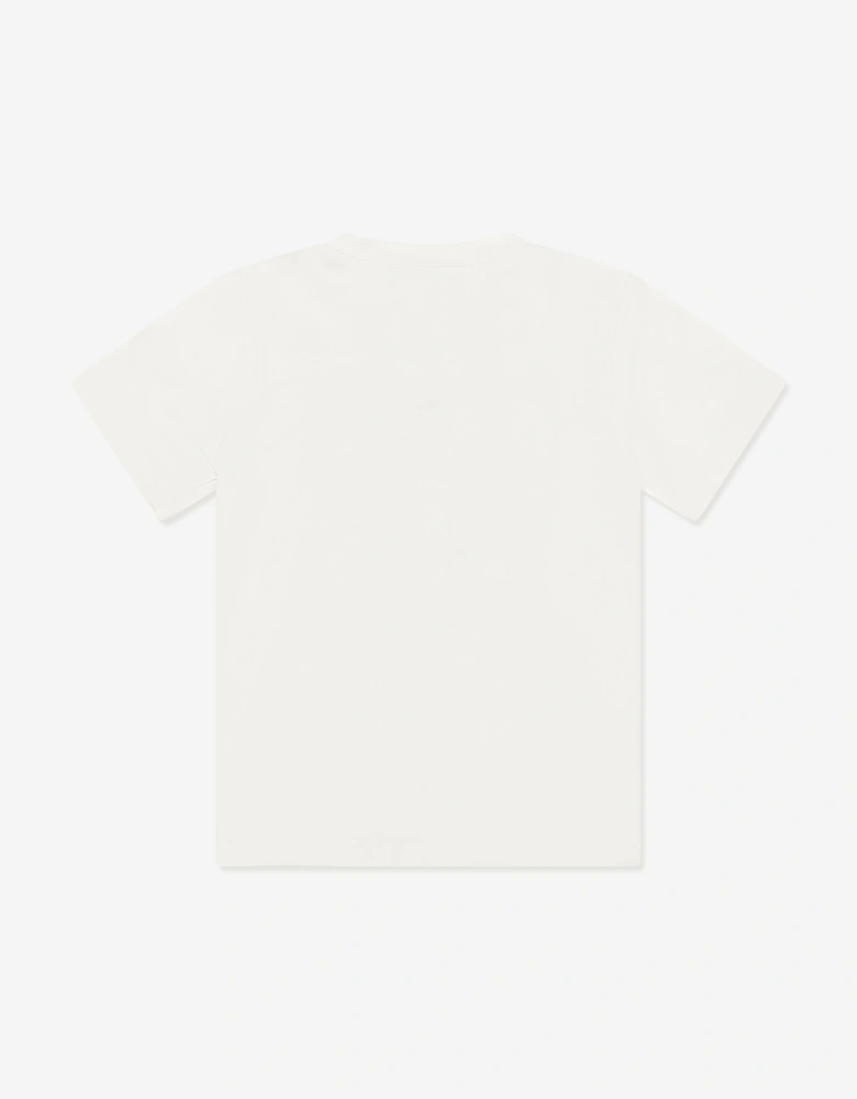 Enfant Boys Logo T-Shirt in White