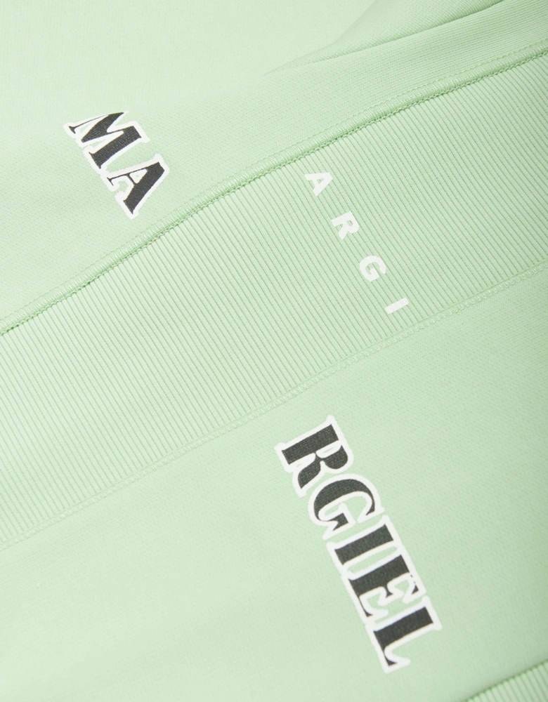 MM6 Kids Logo Sweatshirt in Green
