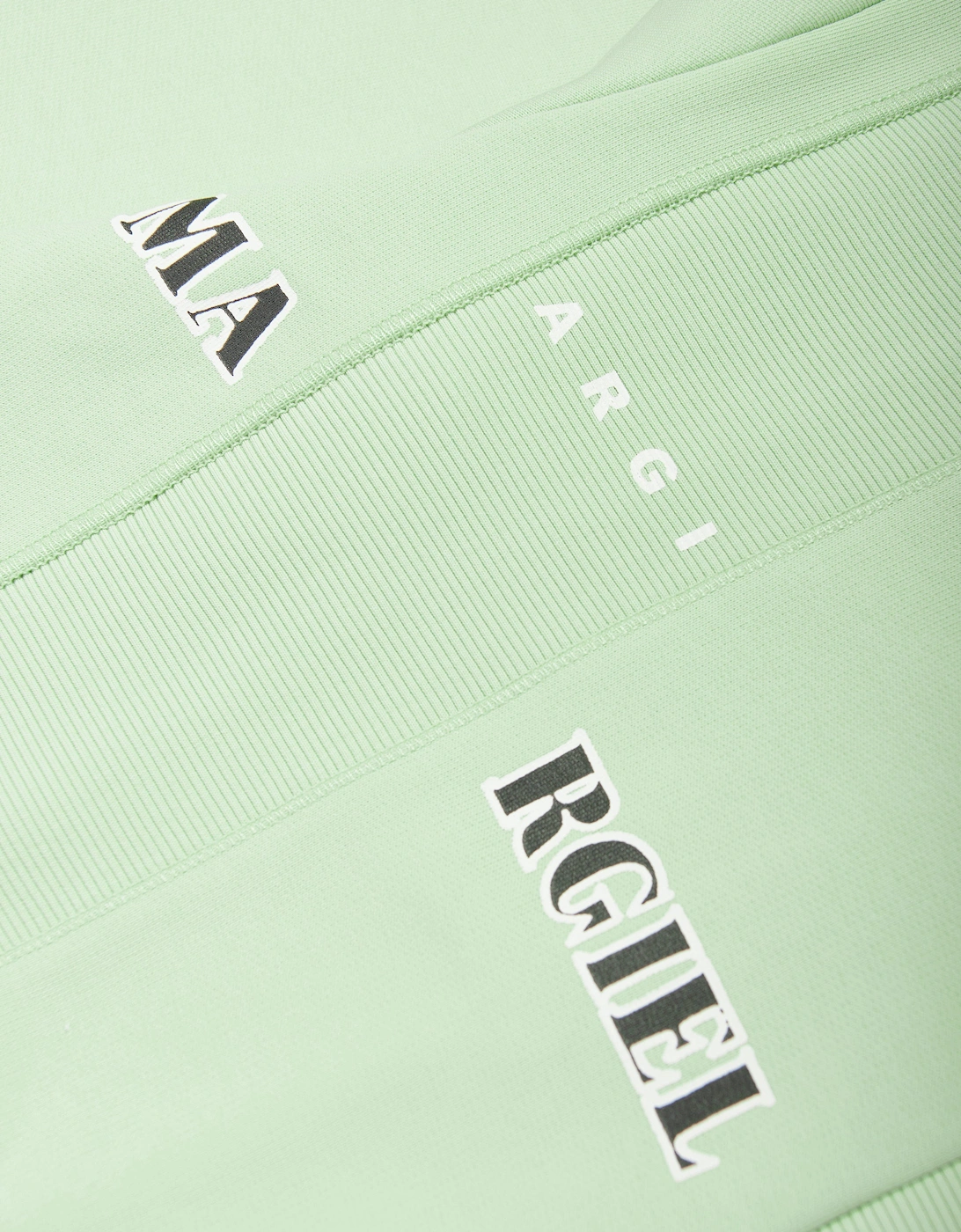 MM6 Kids Logo Sweatshirt in Green