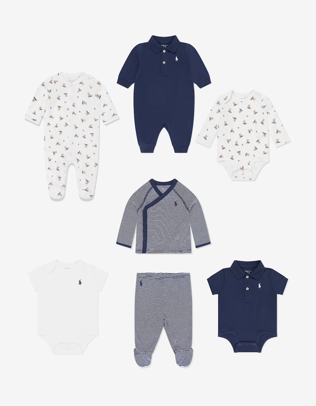 Baby Boys Branded Gift Set in Navy, 10 of 9