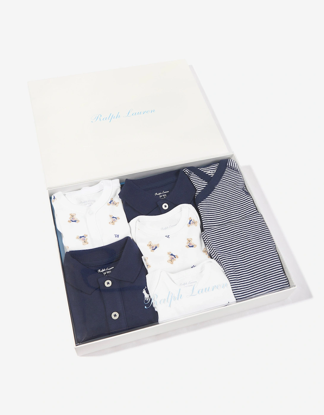 Baby Boys Branded Gift Set in Navy