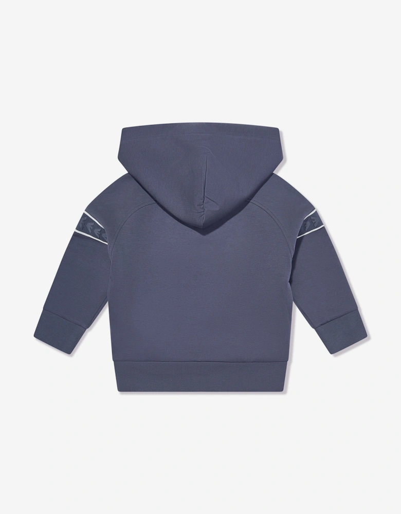 Boys Logo Hoodie in Blue