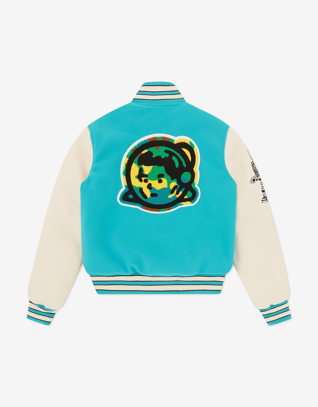Boys Astro Varsity Jacket in Blue