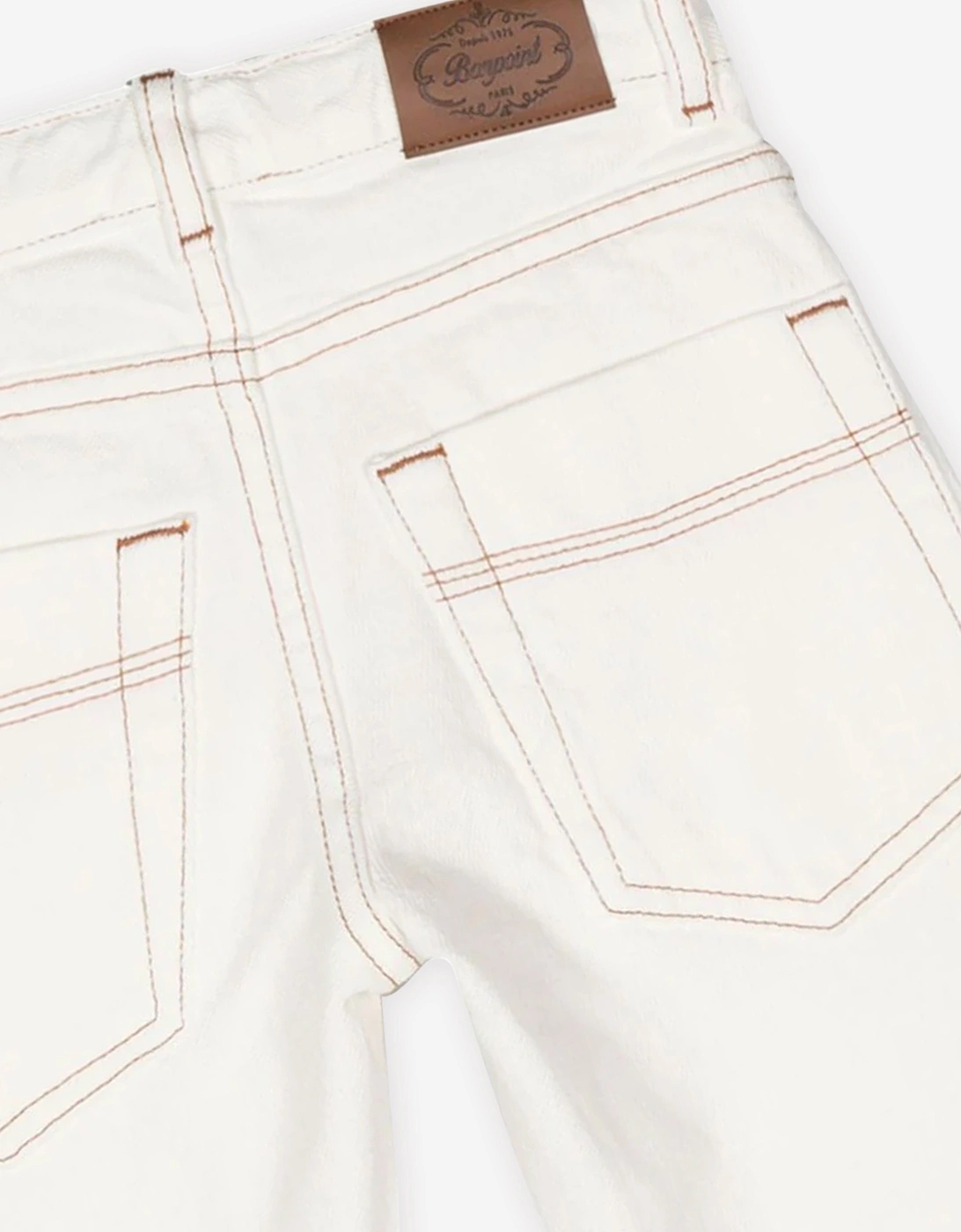 Boys Dewey Trousers in White