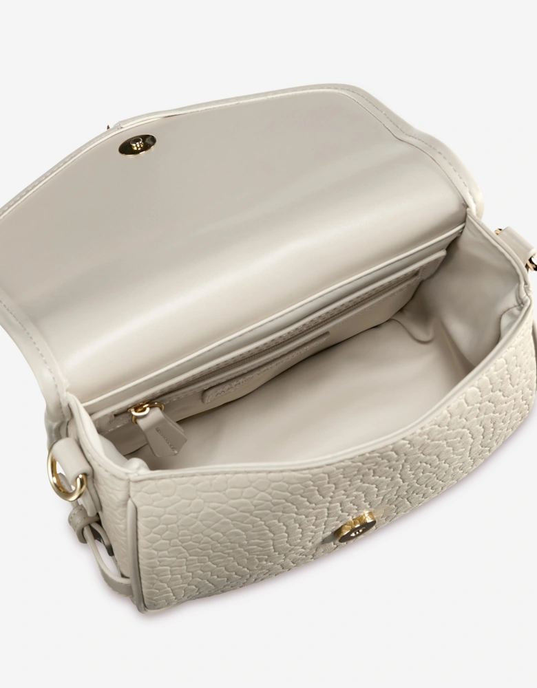 Zeno Flap Bag in Ivory (19.5cm)