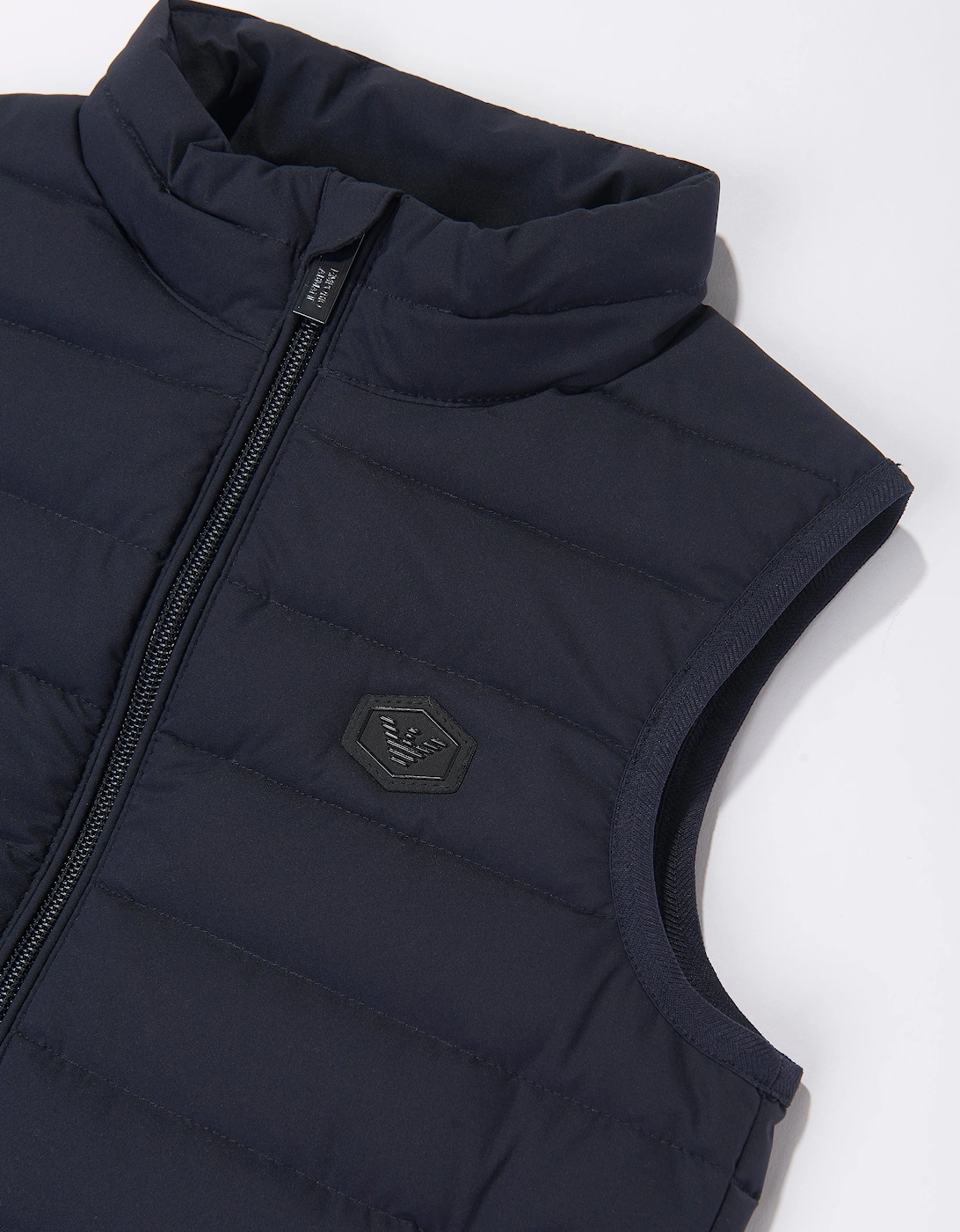 Boys Down Padded Gilet in Navy