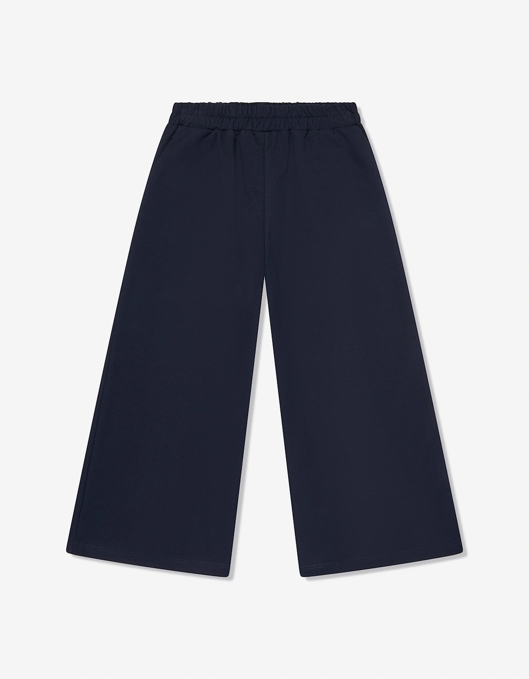 Girls Wide Leg Pants in Navy, 6 of 5