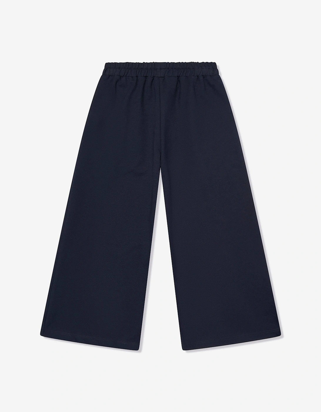 Girls Wide Leg Pants in Navy