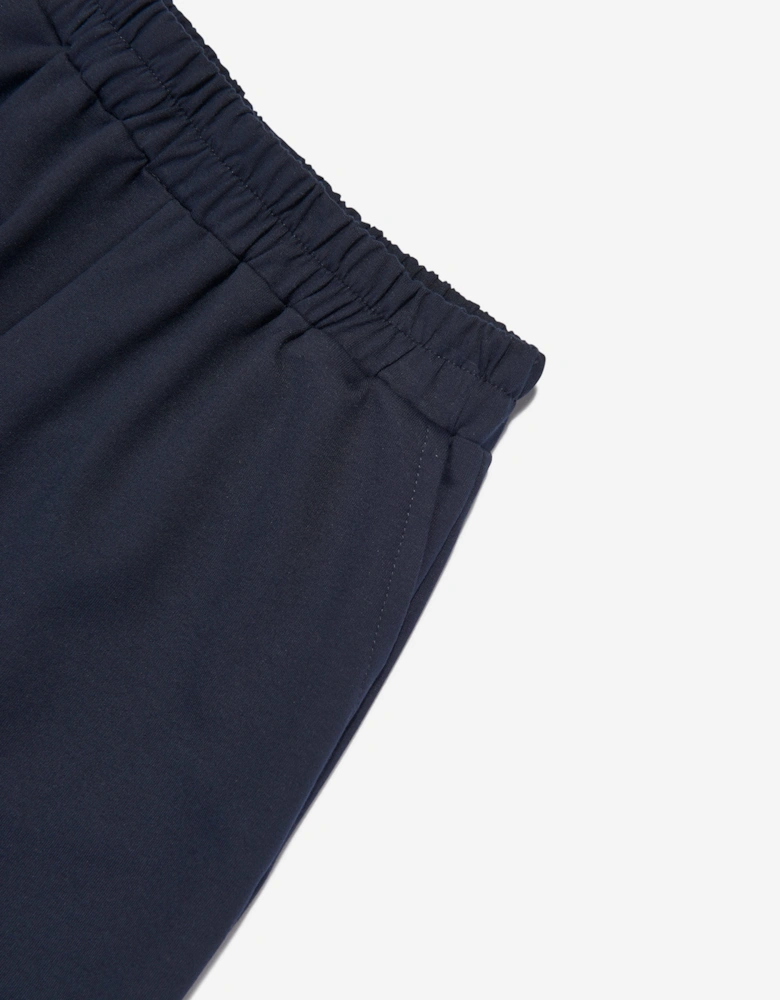 Girls Wide Leg Pants in Navy
