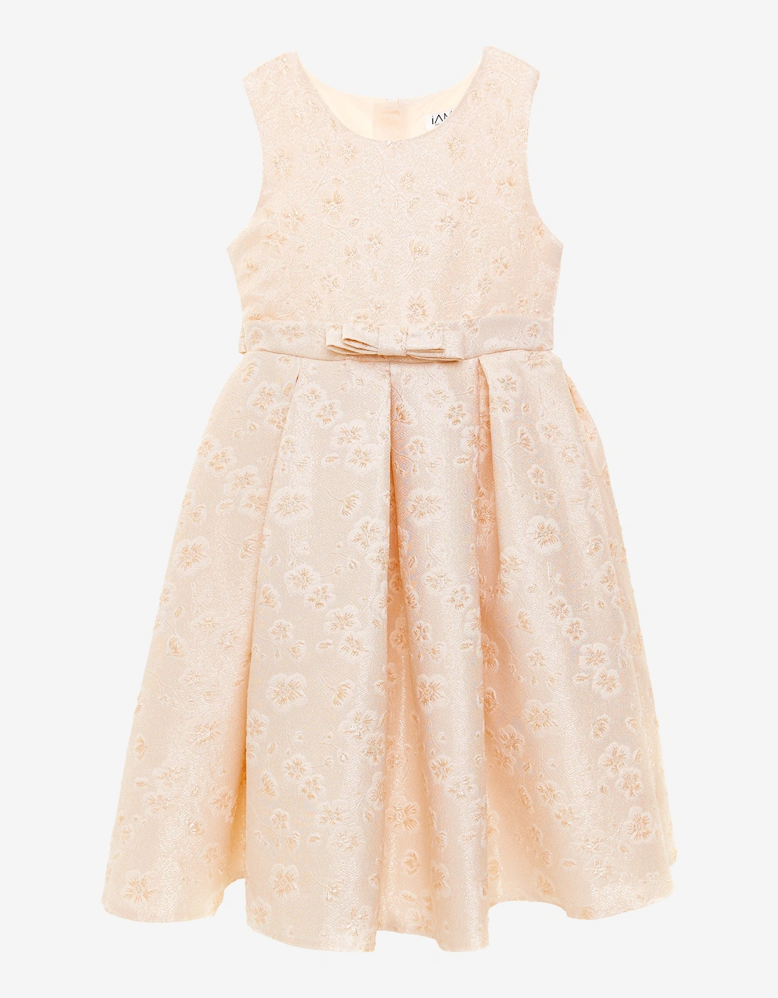 Girls Golden Glow Dress in Gold, 5 of 4