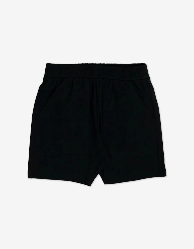 Baby Boys Logo Short Set in White