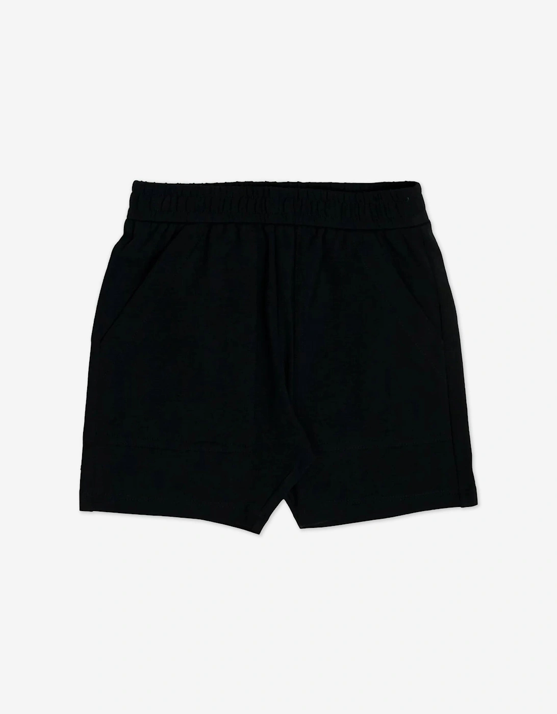 Baby Boys Logo Short Set in White