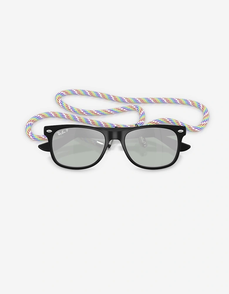 Kids New Junior Wayfarer Sunglasses in Black