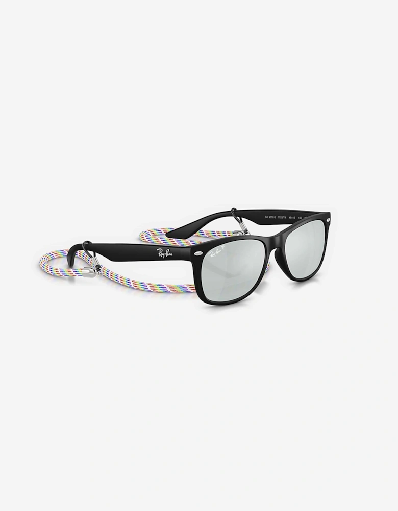 Kids New Junior Wayfarer Sunglasses in Black