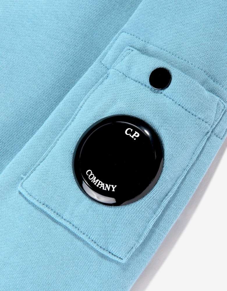 C.P. Company Boys Logo Sweatshirt in Blue