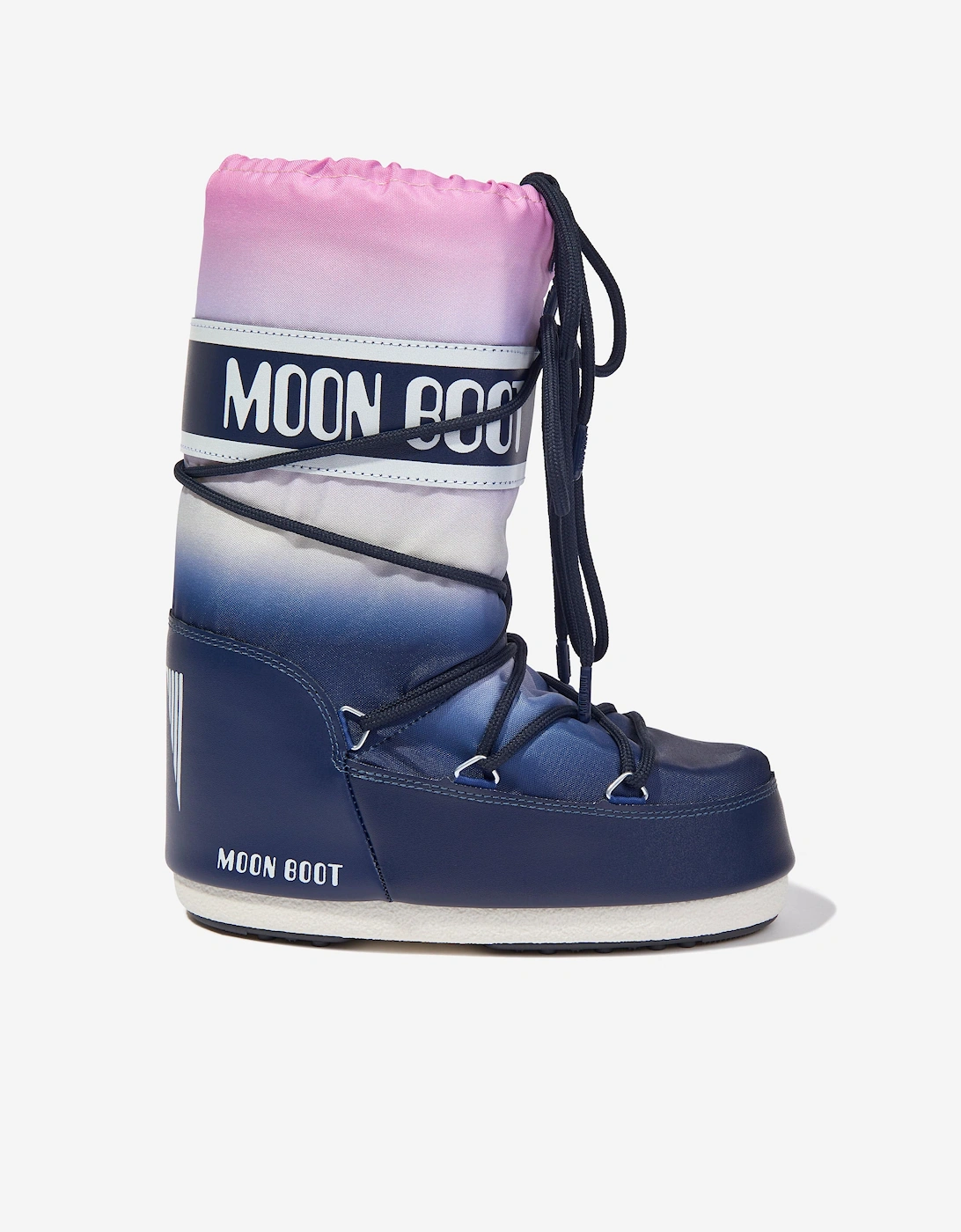Moon Boot Kids Icon Moonrise Boots in Blue, 5 of 4