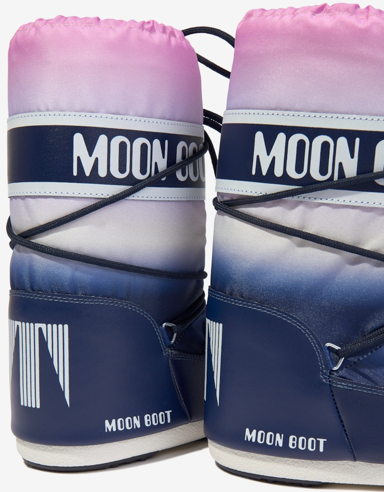 Moon Boot Kids Icon Moonrise Boots in Blue