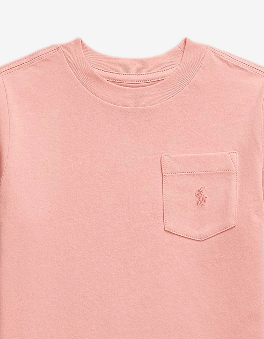 Boys Jersey Pocket T-Shirt in Pink