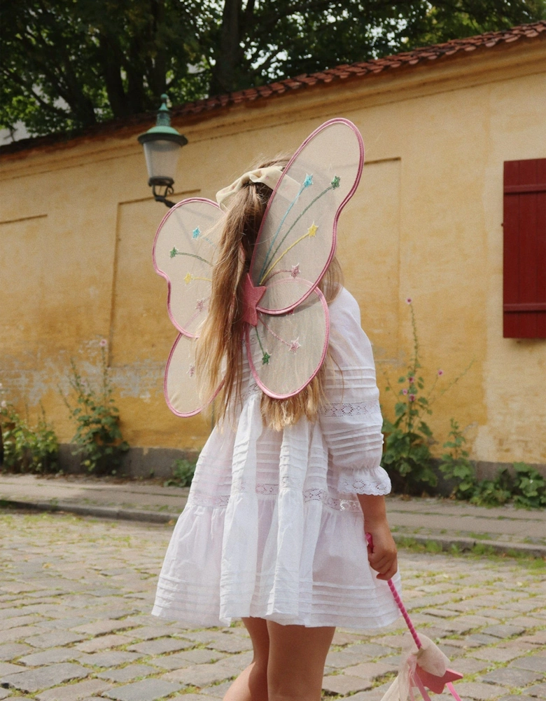 Girls Fairy Rainbow Costume in Pink