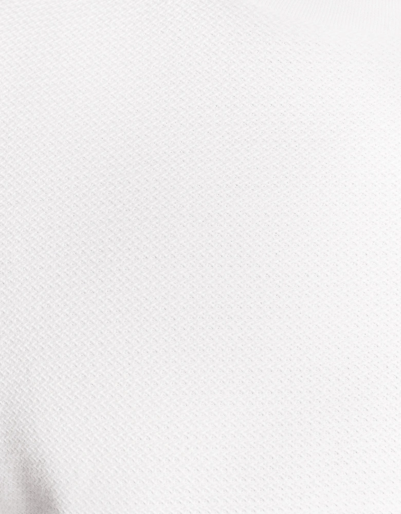 Jacquard Dobby Knit T-Shirt