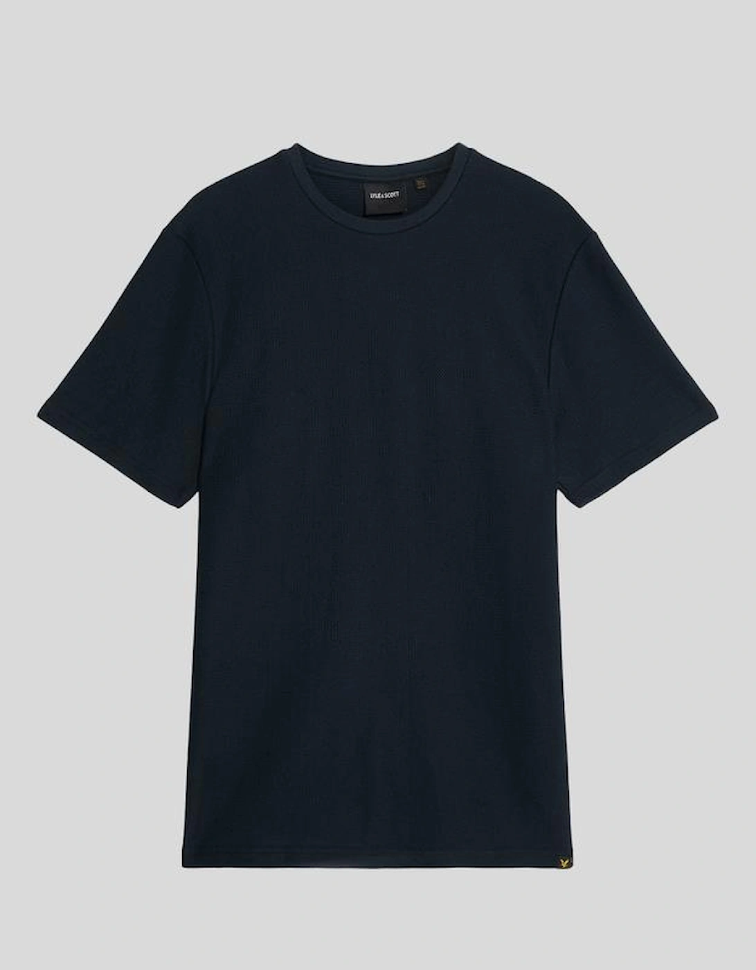 Jacquard Dobby Knit T-Shirt