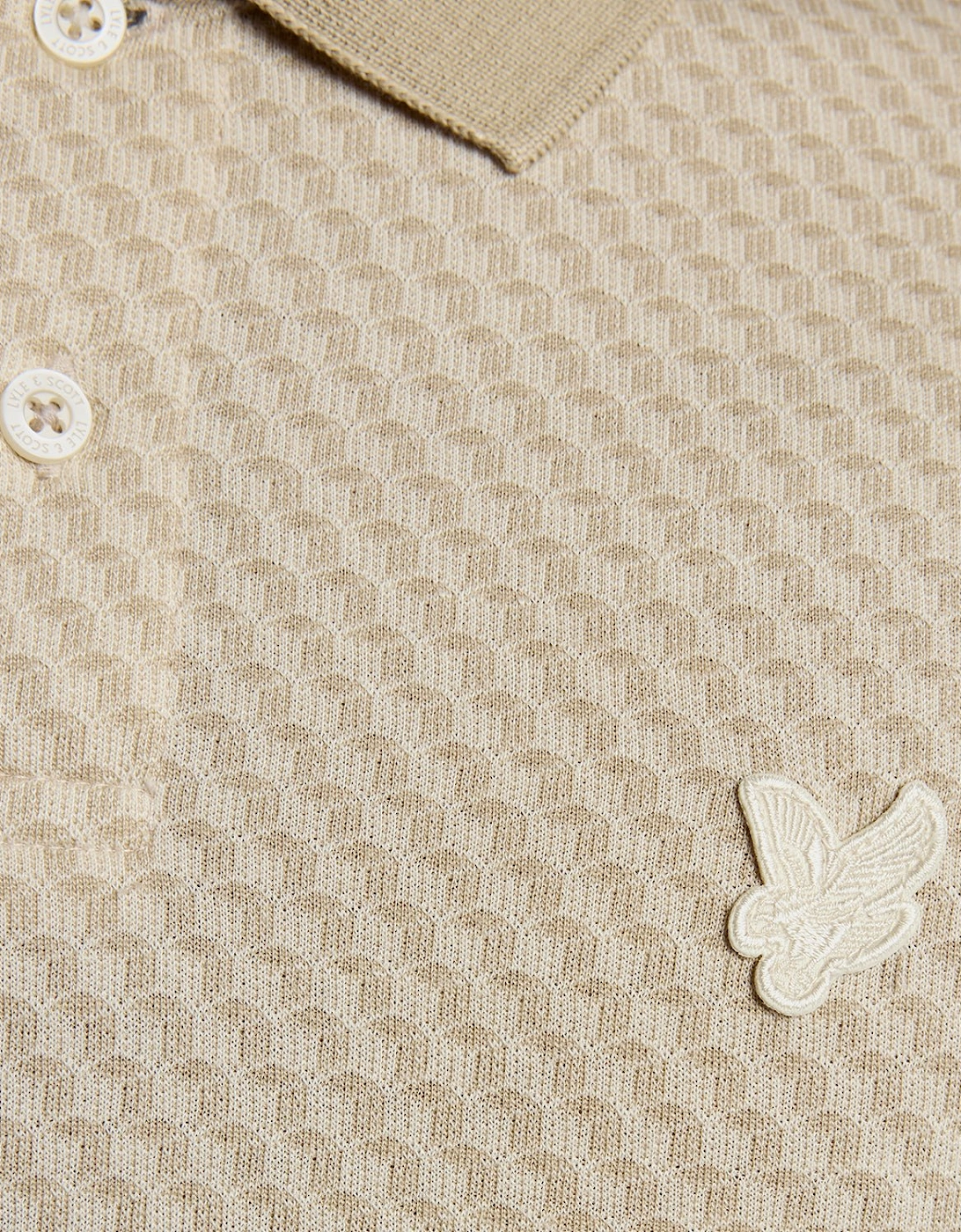 Graphic Jacquard Polo Shirt