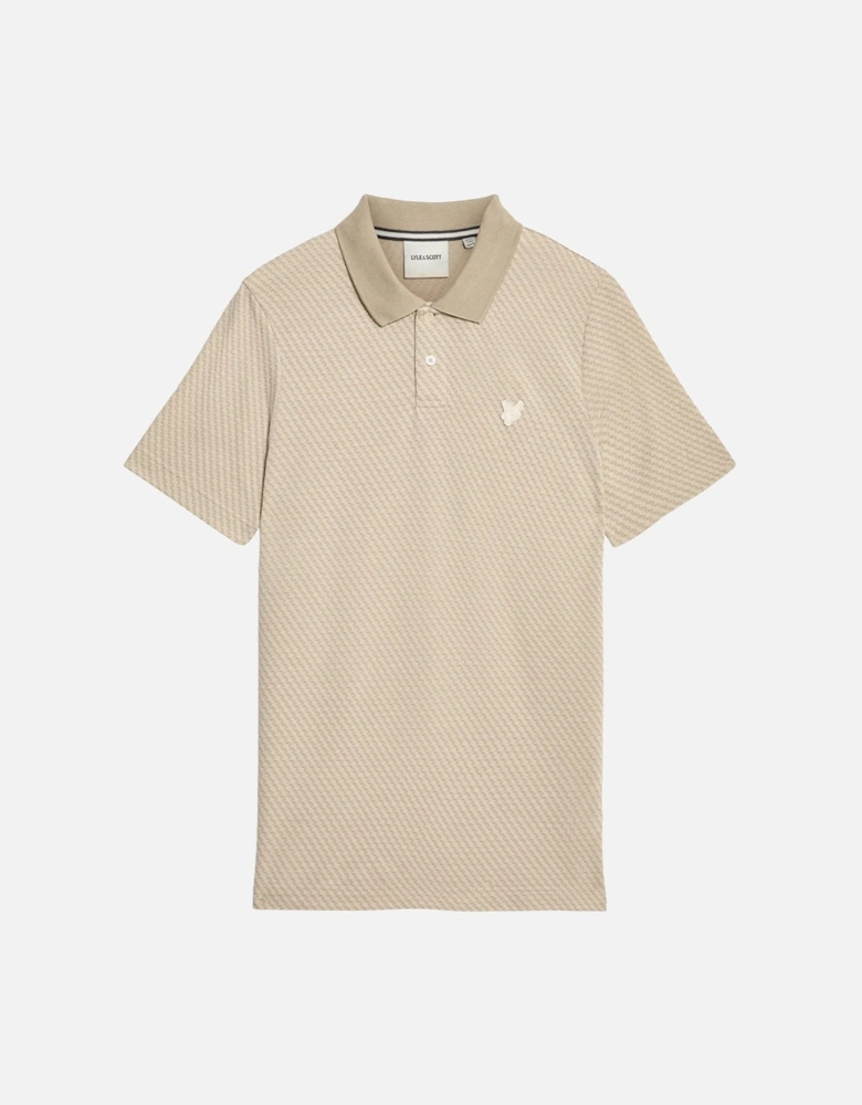 Graphic Jacquard Polo Shirt