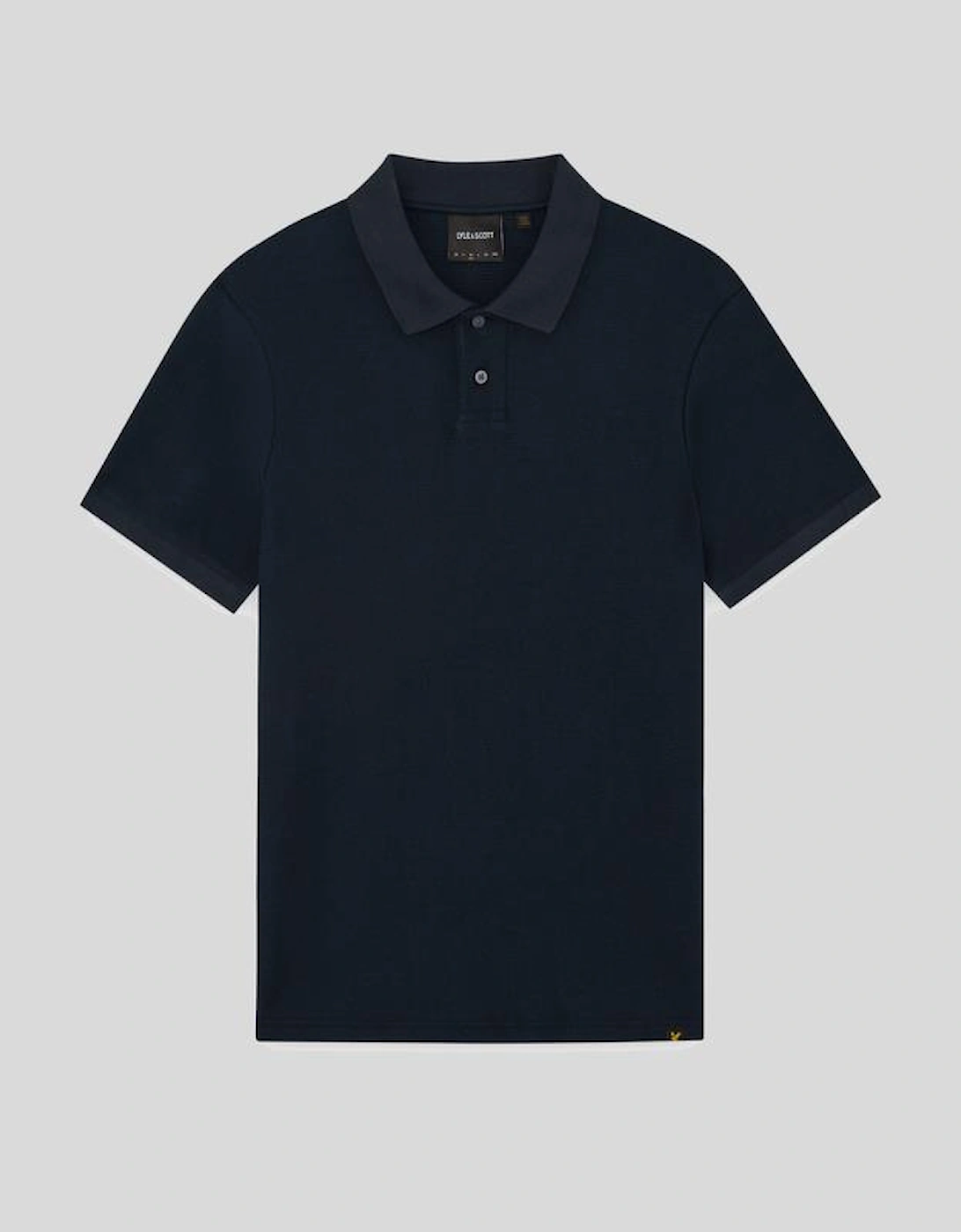 Jacquard Dobby Knit Polo Shirt